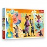 15429 TREFL PUZZLE ZOOTOPIA 2, 160 EL. RAZEM W ZWIERZOGRODZIE