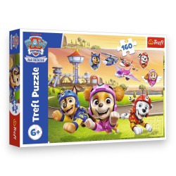 15432 TREFL PUZZLE 160 EL. PSY GÓRĄ