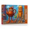 13364 TREFL PUZZLE 200 EL. BRAINROTS, BOHATEROWIE MIASTA