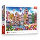 26221 TREFL Puzzle 1500 el. Kolorowy Amsterdam