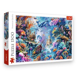 26217 TREFL PUZZLE 1500 EL. PODWODNY ŚWIAT