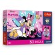 18340 TREFL PUZZLE PREMIUM PLUS KIDS, DISNEY 30 EL. RADOSNA MINNIE + KOLEKCJONERSKI PLAKAT