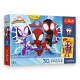18343 TREFL PUZZLE PREMIUM PLUS KIDS, SPIDEY 30 EL. SPIDEY W AKCJI + KOLEKCJONERSKI PLAKAT
