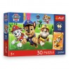 18346 TREFL PUZZLE PREMIUM PLUS KIDS, PSI PATROL 30 EL. PSIAKI W DRODZE + KOLEKCJONERSKI PLAKAT