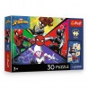 18349 TREFL PUZZLE PREMIUM PLUS KIDS, MARVEL 30 EL. PAJĘCZA MOC + KOLEKCJONERSKI PLAKAT