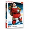 10923 TREFL PUZZLE COCA-COLA 1000 EL XMAS. MIKOŁAJ NA ŚNIEGU