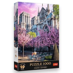 10858 TREFL PUZZLE PREMIUM PLUS QUALITY 1000 EL. PHOTO ODYSSEY: KATEDRA NOTRE-DAME W PARYŻU