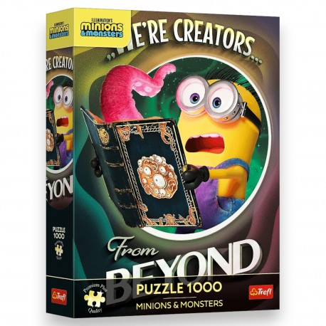 12162 TREFL PUZZLE PREMIUM PLUS QUALITY MINIONS 3 1000 EL. MINIONKI 3