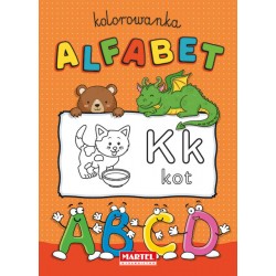930276 KOLOROWANKA ALFABET MARTEL