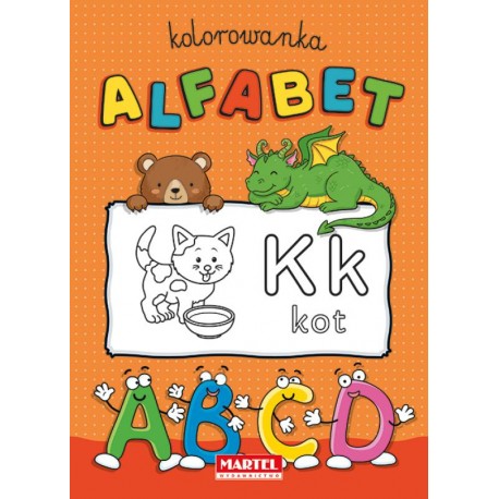 930276 KOLOROWANKA ALFABET MARTEL