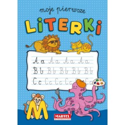 930245 KOLOROWANKA MOJE PIERWSZE LITERKI MARTEL