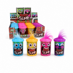 579886 MASA SLIME WŁOCHATY POTWÓR 100GRAM 4-RODZAJE 8CM HIPO