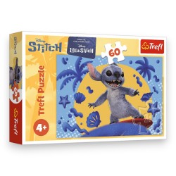 17407 TREFL PUZZLE 60 EL. DZIEŃ ZE STITCHEM