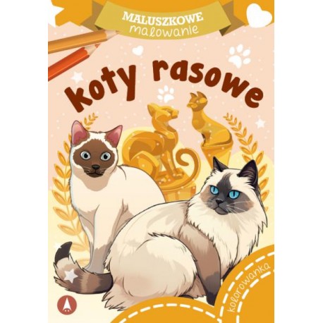 076660 MALUSZKOWE MALOWANIE. KOTY RASOWE SKRZAT