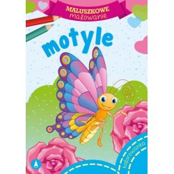 072853 KOLOROWANKA MALUSZKOWE MALOWANIE. MOTYLE SKRZAT