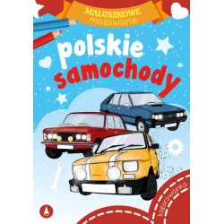 075397 KOLOROWANKA MALUSZKOWE MALOWANIE. POJSKIE SAMOCHODY SKRZAT