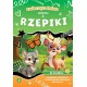 981475 KSIĄŻECZKA Z ZADANIAMI Zwierzęta leśne. Zadanka & rzepiki SKRZAT