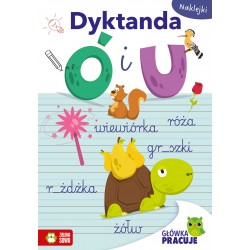 886114 GŁÓWKA PRACUJE. DYKTANDA Ó I U ZIELONA SOWA