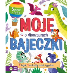 884080 MOJE BAJECZKI. O DINOZAURACH ZIELONA SOWA