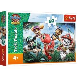 17417 TREFL PUZZLE 60 el RODZINA TREFLIKÓW 60 EL. ZIMOWY ROBOBOT