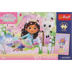 17430 TREFL PUZZLE 60 el ZABAWA ZE STITCHEM