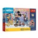 17432 TREFL PUZZLE 60 el PREMIUM PSIE POPOŁUDNIE