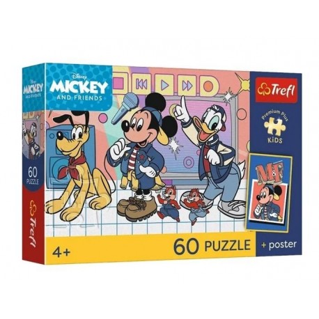 17432 TREFL PUZZLE 60 el PREMIUM PSIE POPOŁUDNIE