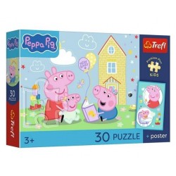18344 TREFL PUZZLE 30 el PREMIUM PRZYGODY ZABAWEK