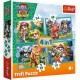 14382 TREFL PUZZLE 24 el PSI PATROL PREHISTORYCZNA PRZYJAŹŃ