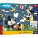 14389 TREFL PUZZLE 24el KOCI DOMEK GABBY, GABBY NA RATUNEK
