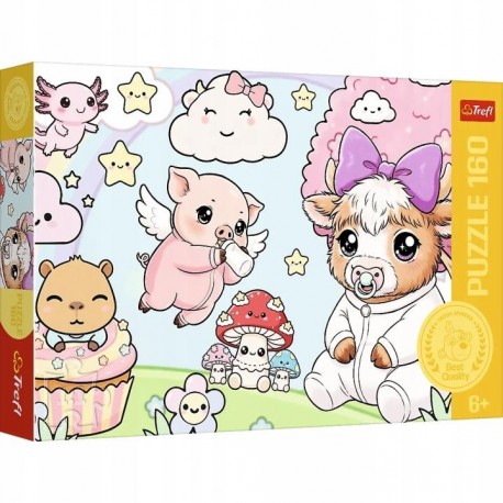 15442 TREFL PUZZLE 160el KOCIE PSOTY