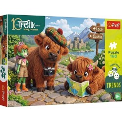 15448 TREFL PUZZLE 160el U BOBRA