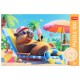 34905 TREFL PUZZLE 3X80 PSI PATROL BOHATEROWIE DINOZAURÓW