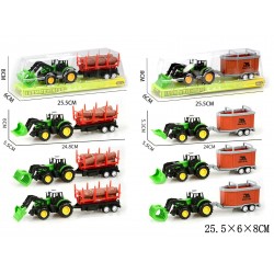 003938 TRAKTOR Z PRZYCZEPĄ GAZELO