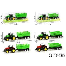 6003945 TRAKTOR Z PRZYCZEPĄ GAZELO