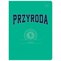 391834 ZESZYT W KRATKĘ PRZYRODA A5 60 INTERDRUK