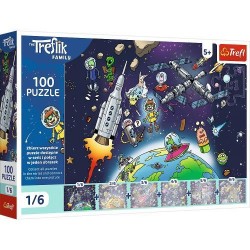 16537 TREFL PUZZLE 100el RELAKS W STYLU KAPIBARY