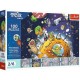 16541 TREFL PUZZLE 100el UFT TREFLINKA W KOSMOSIE RODZINA TREFLIKÓW