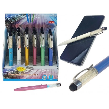 576384 DŁUGOPIS ŻELOWY Z PIŁKĄ DISPLAY 36SZT ADAR