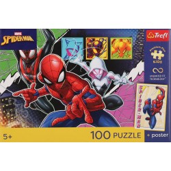 16554 TREFL PUZZLE 100el PREMIUM RELAKS Z KSIĘŻNICZKAMI