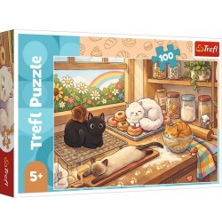 16557 TREFL PUZZLE 100el PREMIUM BOHATERSKI PAJĄK