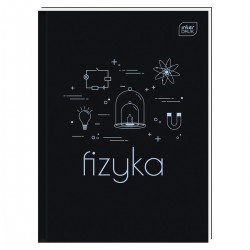 367396 BRULION ZESZYT W KRATKĘ A5 80 FIZYKA INTERDRUK