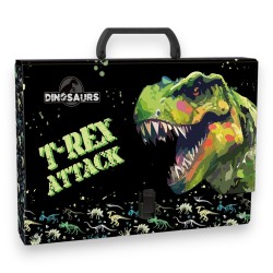 706196 TECZKA GRUBA Z RĄCZKĄ DINOZAUR T-REX DERFORM