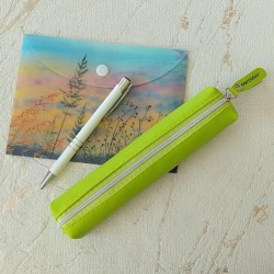 904785 PIÓRNIK MINI SATYNOWY LIMONKOWY JADEIT SZTUKA RODZINNA
