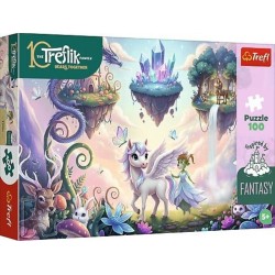 16572 TREFL PUZZLE RODZINA TREFLIKÓW, INSPIRED BY NATURE 100 EL.CZARODZIEJSKIE KOCIAKI