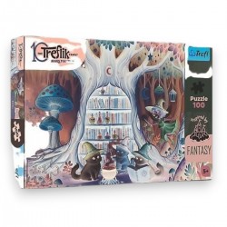 16572 TREFL PUZZLE RODZINA TREFLIKÓW, INSPIRED BY FANTASY 100 EL.CZARODZIEJSKIE KOCIAKI