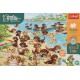 16584 TREFL PUZZLE RODZINA TREFLIKÓW, SEEK&FIND 100 EL. ŚWIAT KRÓWEK
