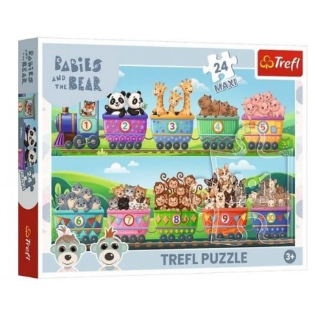 14394 TREFL PUZZLE 24el ZABAWKI I PRZYJACIELE