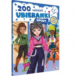 817400 UBIERANKI BAL KSIĄŻKA Z NAKLEJKAMI MOREX