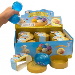 901223 GNIOTEK SQUISHY DUMPLINGS PIEROŻEK ANTYSTRESOWY 10 CM GLUTEK MIX KOLOR